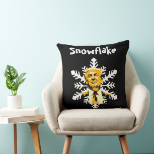 Trump/Schneeflocken-Kissen Kissen