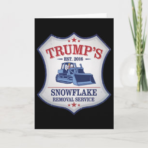 Trump Schneepflug Trump Schneepflügen Schneefräse Karte
