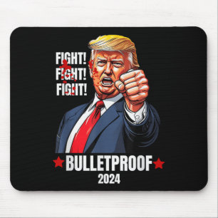 Trump schoss Bulletproof Bloody OhrblutungsButler Mousepad