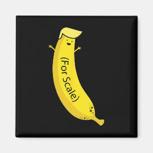 Trump seine Banane (für Maßstäbe) Funny 2 Magnet