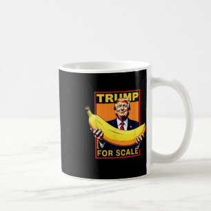 Trump seine Banane (für Maßstäbe) Starship Funny 2 Kaffeetasse