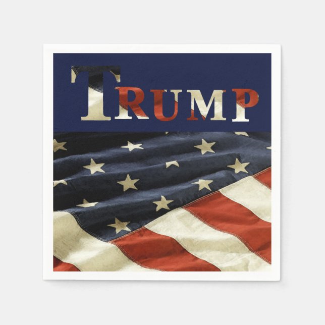 TRUMP SERVIETTE (Vorderseite)