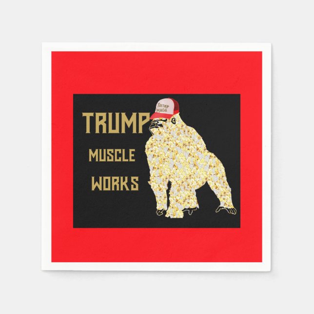 TRUMP SERVIETTE (Vorderseite)