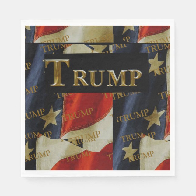 TRUMP SERVIETTE (Vorderseite)