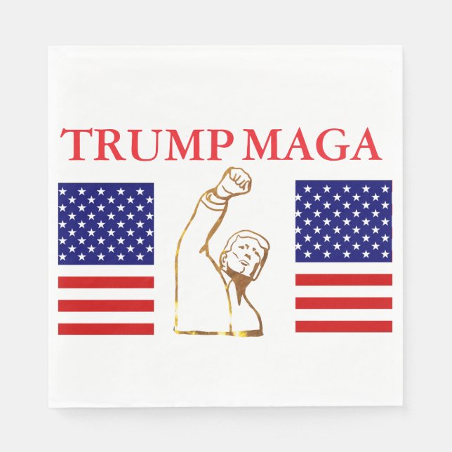 TRUMP SERVIETTE (Vorderseite)
