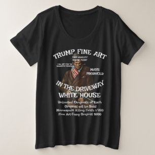 Trump setzt Insurrektionsgesetz um, Militär greift Große Größe T-Shirt