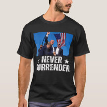 Trump-Shirt 2024 nie übergeben Sie Trump vermisst