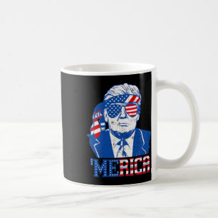 Trump-Shirt Merica Trump-Sonnenbrille US-Flagge 4. Kaffeetasse