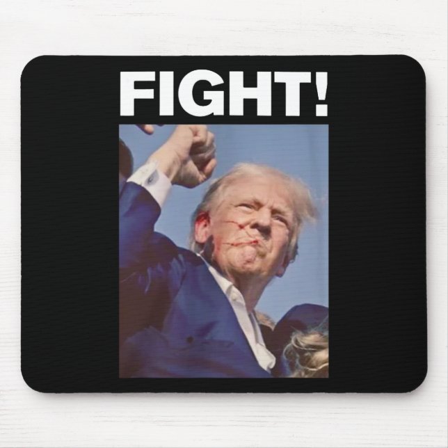 Trump Shot 2024 Mousepad (Vorne)