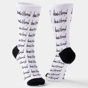 Trump-Signatur  Socken
