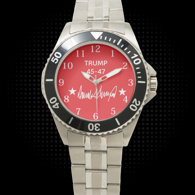 Trump Signature 45-47 Armbanduhr (Von Creator hochgeladen)