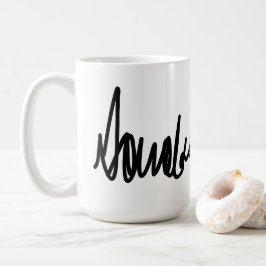 Trump Signature Decal Kaffeetasse