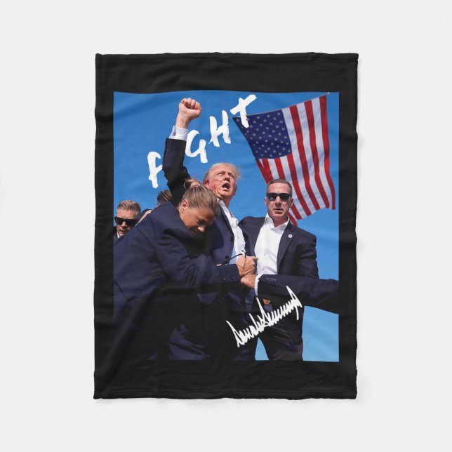 Trump Signature Edition Fleecedecke (Vorderseite)