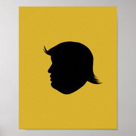 TRUMP SILHOUETTE POSTER