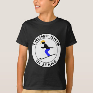 Trump Skipt in Jeans T-Shirt