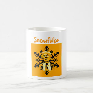 Trump/Snowflake-Kaffee-Tasse Kaffeetasse