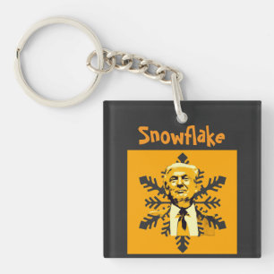 Trump/Snowflake-Schlüsselanhänger Schlüsselanhänger