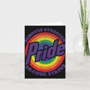 Trump soll Stubborn Orange Stains Pride entfernen Karte