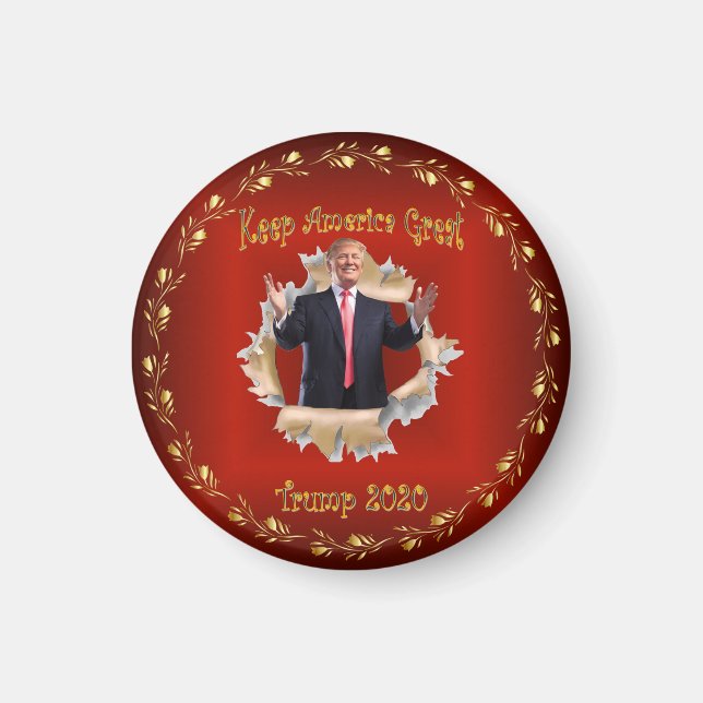 Trump Souvenir Breakout Gedenkmagazin ~ Magnet (Vorne)