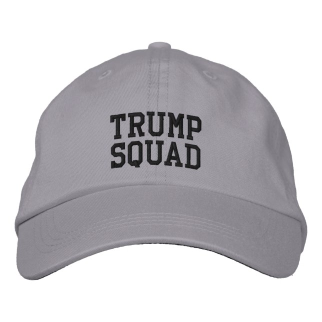 Trump Squad Casquette ajustable (Devant)