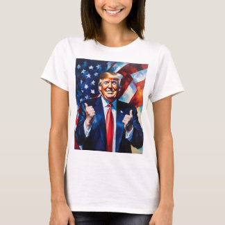 Trump stoppt auf T-Shirt