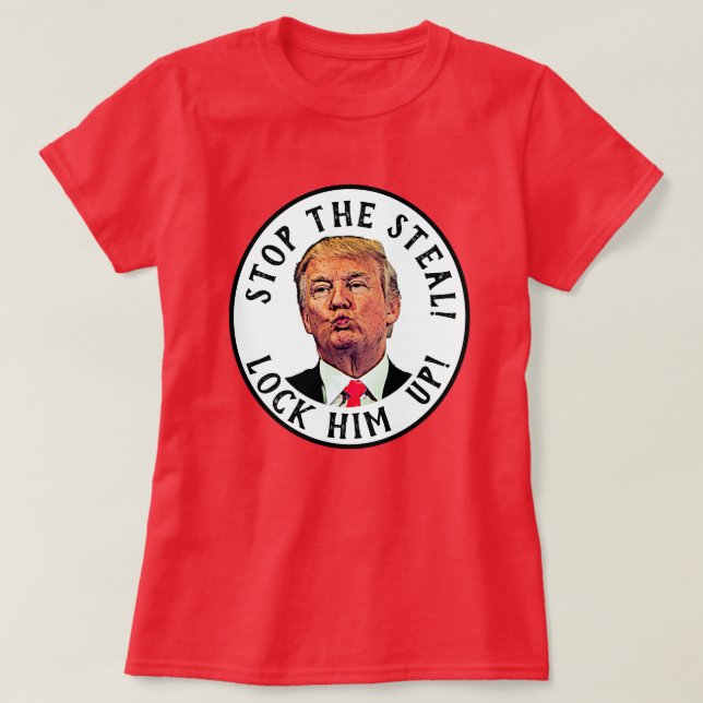 Trump stoppt die Blockade für ihn T-Shirt (Design vorne)