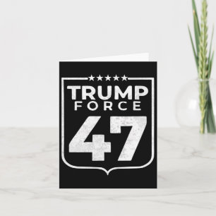 Trump Streitmacht 47  Karte