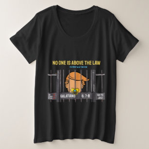 Trump-T - Shirt   Niemand ist über dem Gesetz! Swe