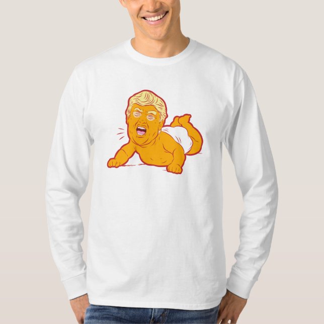 Trump T-shirt : TRUMP CRY-BABY (Devant)