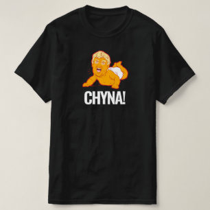 Trump T-Shirt : TRUMP CRY-BABY CHYNA ! T-shirts