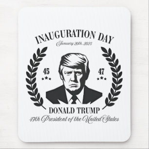 Trump: Tag der Amtseinführung 2025 - Proud Maga Mousepad