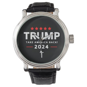 Trump Take America Back Wahl  Armbanduhr