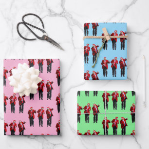 Trump tance Christmas Gift Wrap Geschenkpapier Set