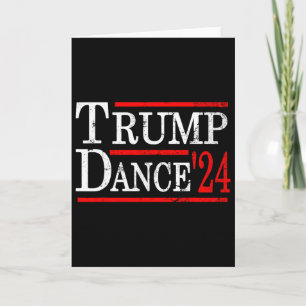 Trump-Tanz 2024 Trump Vance Lustig Republikaner Po Karte