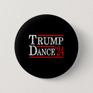 Trump-Tanz 2024 Trump Vance Lustig Republikanische Button
