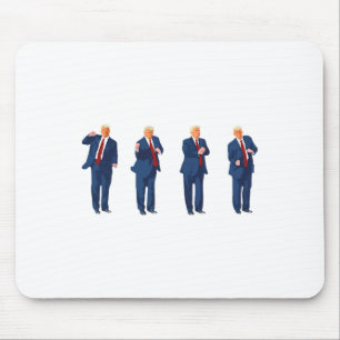 Trump Tanz 4. Juli Trump 2024 Mousepad