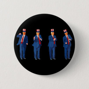 Trump-Tanz 4. Juli Trump 2025 _1 Button