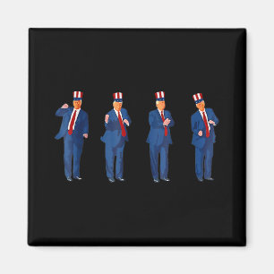 Trump Tanz 4. Juli Trump 2025 _1 Magnet