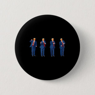 Trump Tanz 4. Juli Trump 2025 Button