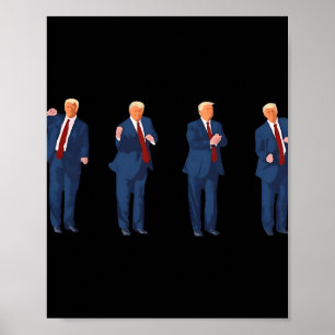 Trump Tanz 4. Juli Trump 2025  Poster
