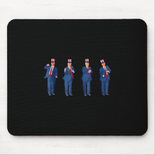 Trump Tänzer 4. Juli Trump 2025 Mousepad