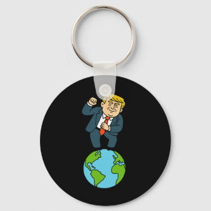 Trump tanzt lustiger Spruch  Schlüsselanhänger