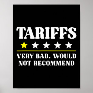 Trump Tariff USA würde Zölle nicht sonstwas empfeh Poster