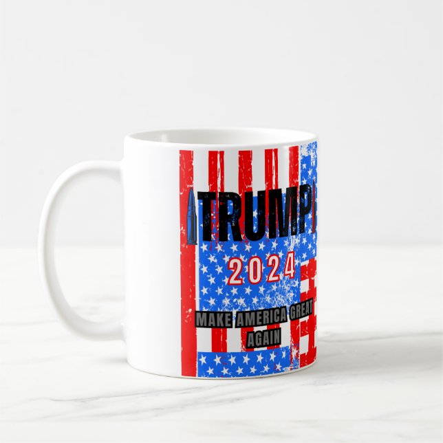 Trump-Tasse 2024 Kaffeetasse (Links)