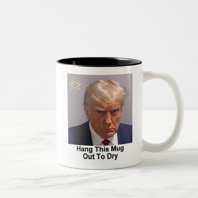 Trump-Tasse "Hang diese Tasse zum Trocknen an" (Rechts)