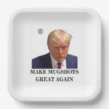 Trump-Tasse schießt Paper-Teller