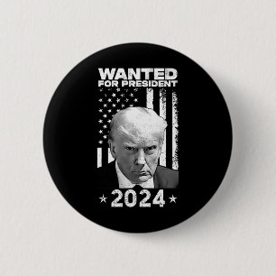 Trump Tasse schot für U.S. Gewollt Präsident 2024 Button