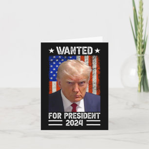 Trump Tasse schot für U.S. Gewollt Präsident 2024 Karte