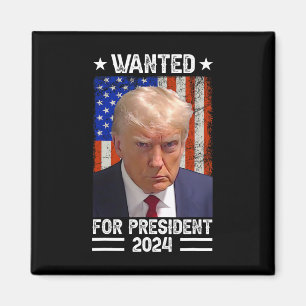 Trump Tasse schot für U.S. Gewollt Präsident 2024  Magnet