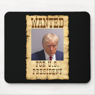 Trump Tasse schot für U.S. Gewollt Präsident 2024  Mousepad